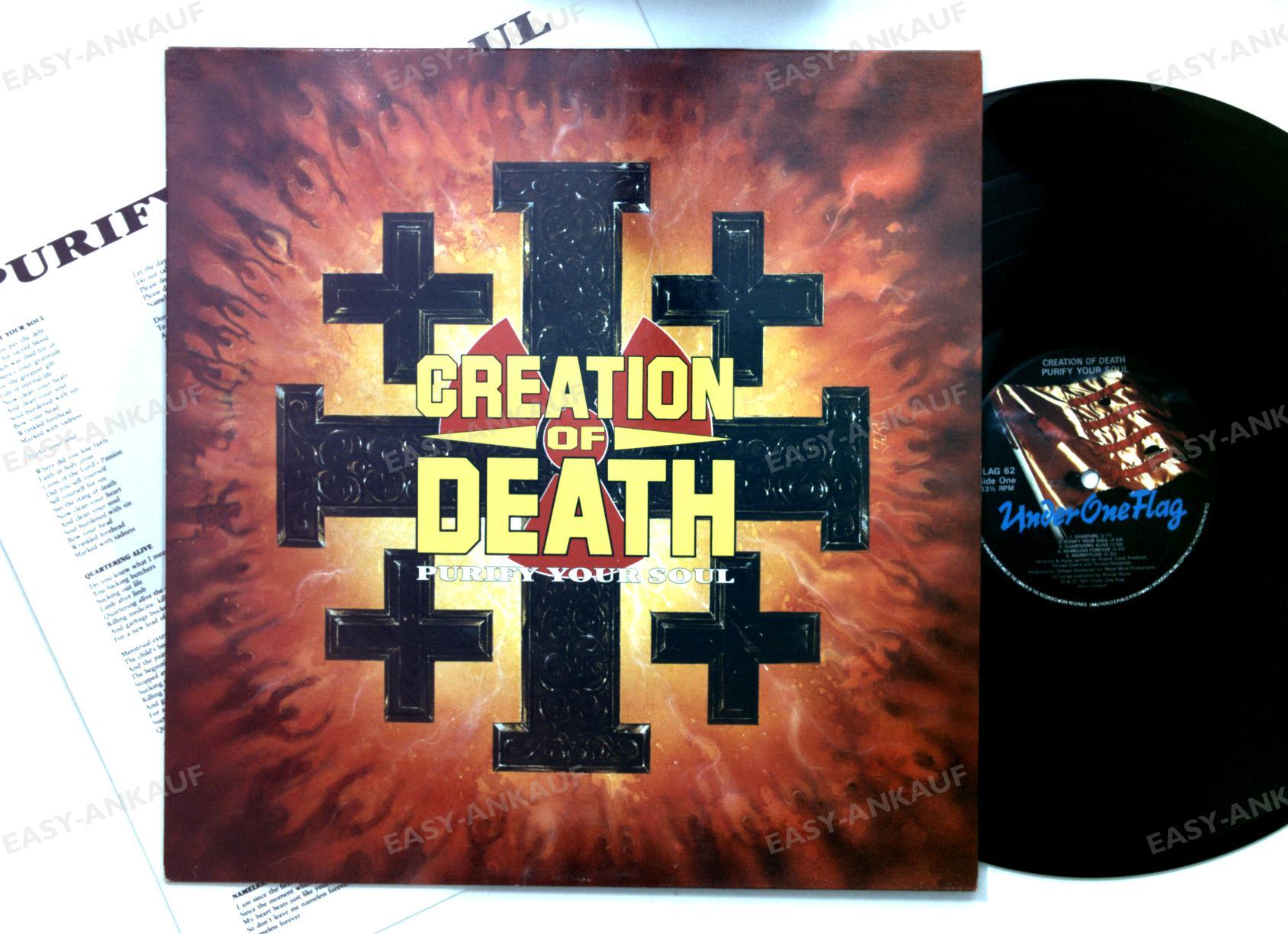 Creation Of Death - Purify Your Soul UK LP 1991 + Innerbag //1 - Zdjęcie 1 z 1