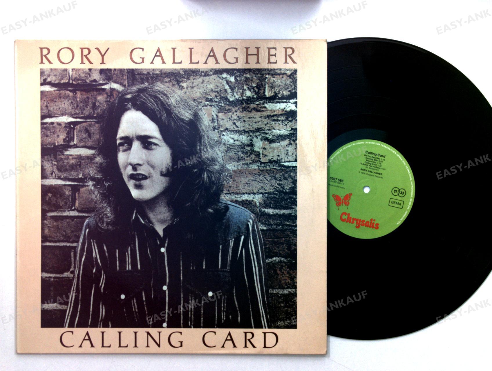 Rory Gallagher - Calling Card GER LP 1976 //8 - Bild 1 von 1