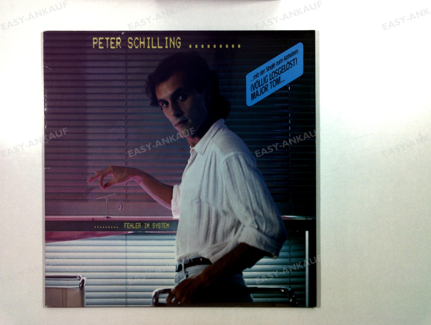 Peter Schilling - Fehler Im System GER LP 1982 + Innerbag //11 - Afbeelding 1 van 1
